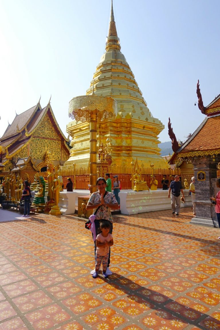 VISITA AO WAT DOI SUTHEP EM CHIANG MAI NA TAILÂNDIA